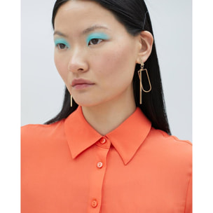 Camicia basic in seta