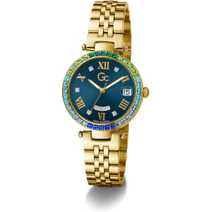 Gc Reloj Analógico De Cuarzo Gc Flair Crystal