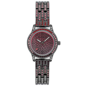 Reloj Juicy Couture JC1144MTBK Mujer Analogico Cuarzo con Correa de Aleacion