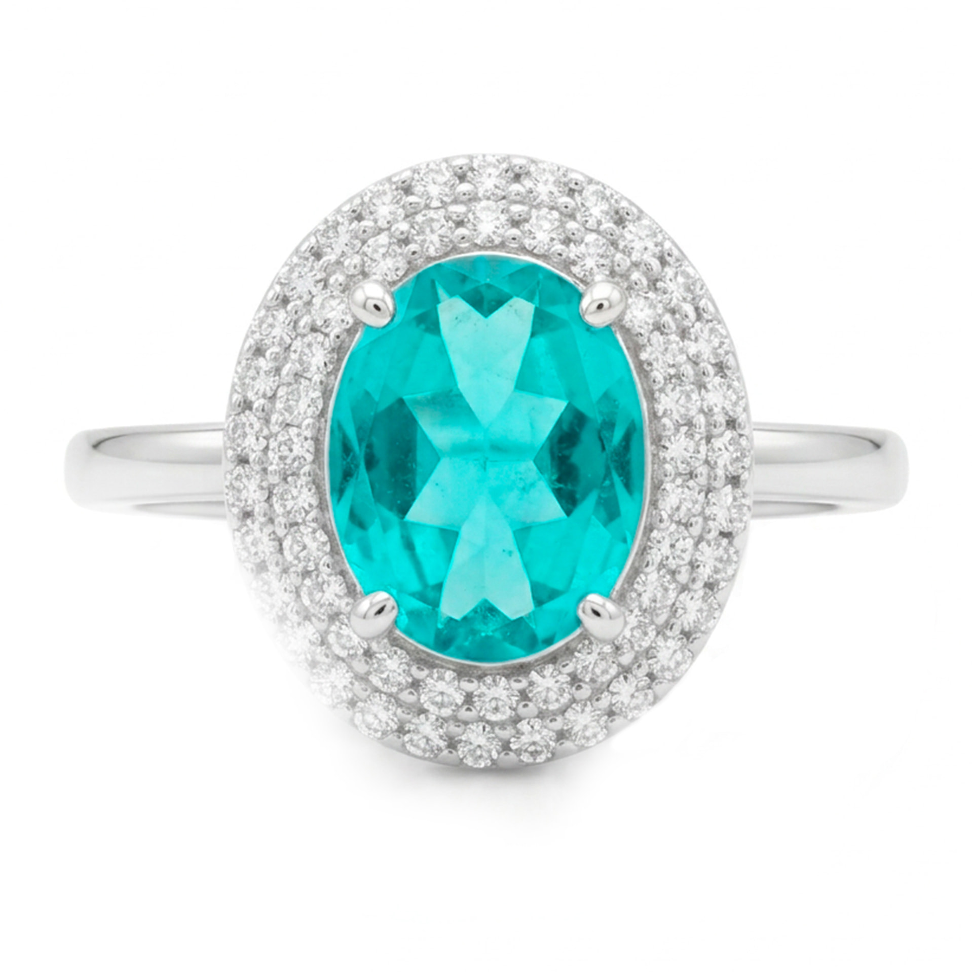 Anillo Ridba acabado plata