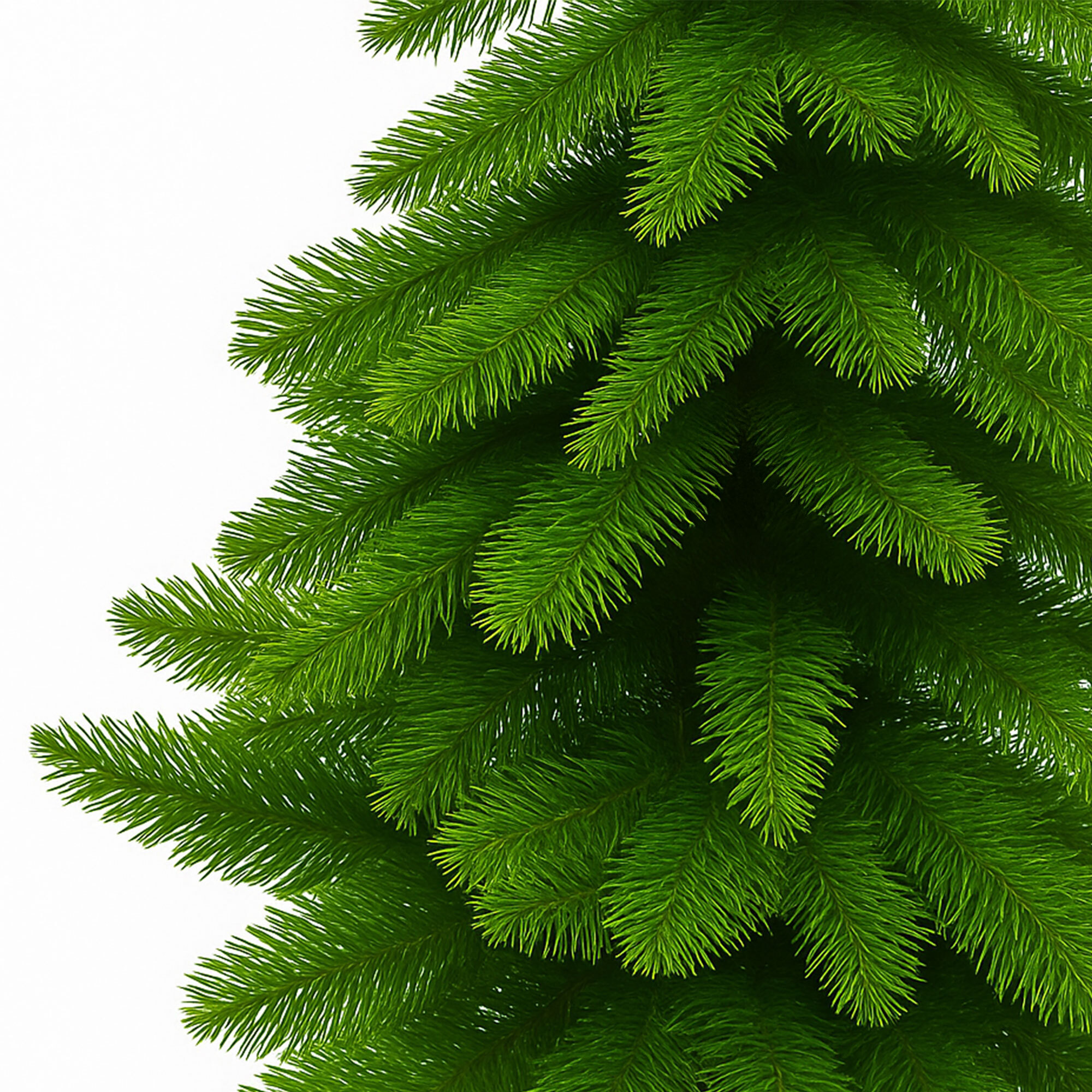 Sparky - Mini Albero di Natale Pinetto Tradizionale in PVC H90 cm, 96 Punte