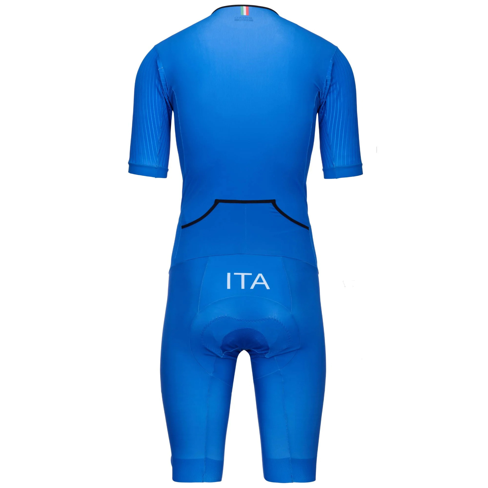 Briko - Tute Sportive, Uomo, Blu - Briko Fitri Body M Triath Shortsleeve