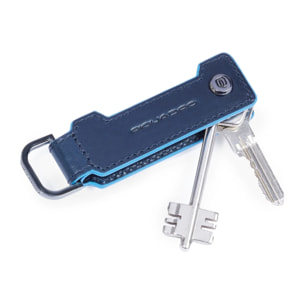 Piquadro Portachiavi casa in pelle