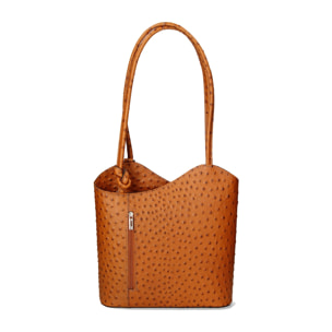 Zaino da donna in vera pelle - Modello Charlotte - 28.0 x 25.0 x 9.0 cm