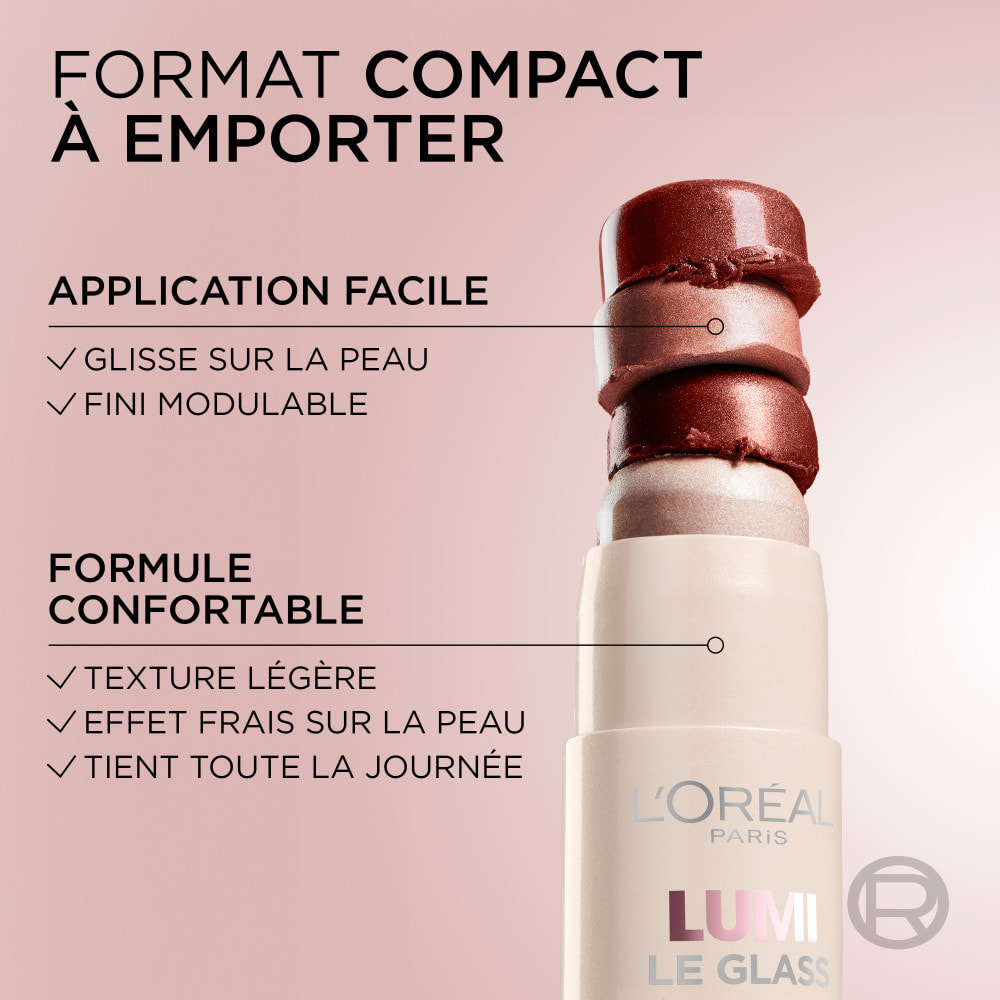 L'Oréal Paris Highlighter Stick Lumi Glass 610 Pearl Eclat 5g