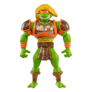 Motu X Tmnt: Turtles Of Grayskull Action Figura Michelangelo 14 Cm Mattel