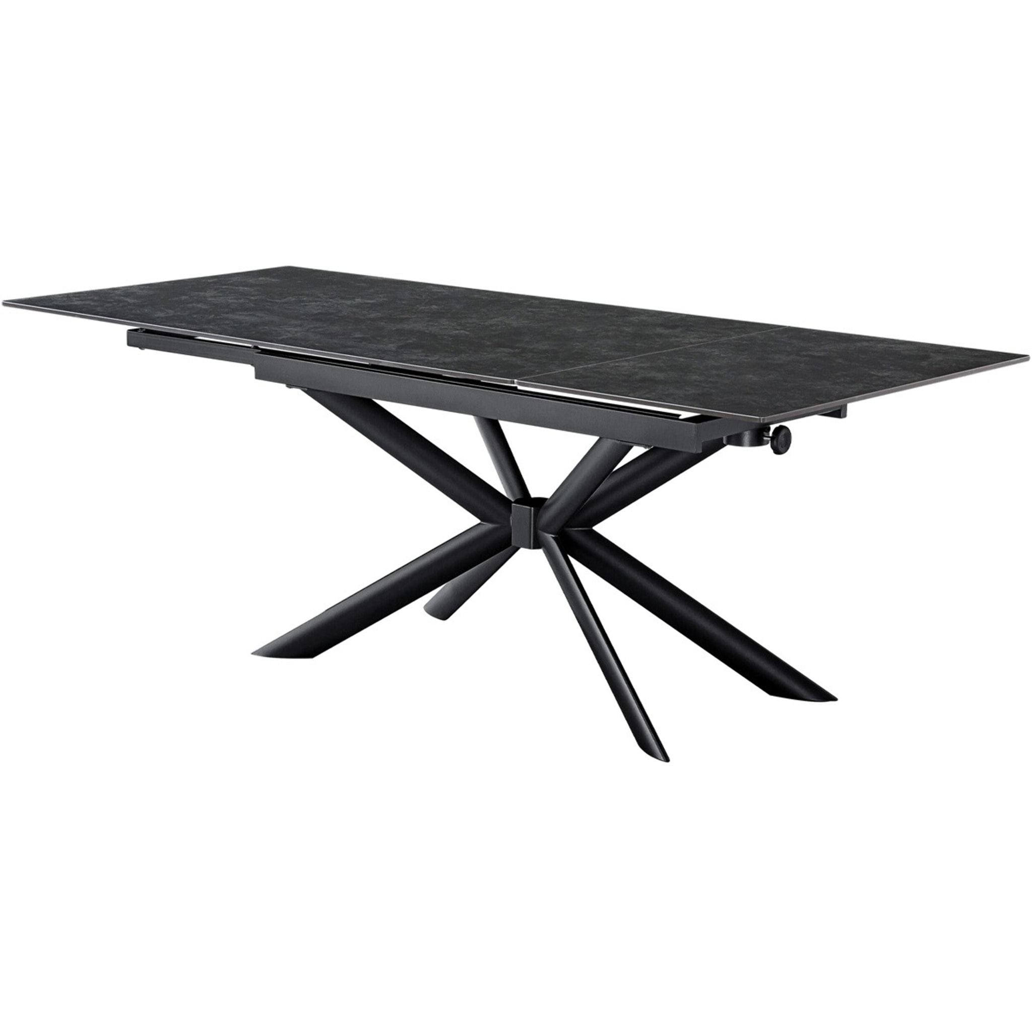 Table à manger extensible 6/10 couverts en céramique - VIK