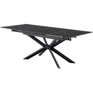 Table à manger extensible 6/10 couverts en céramique - VIK