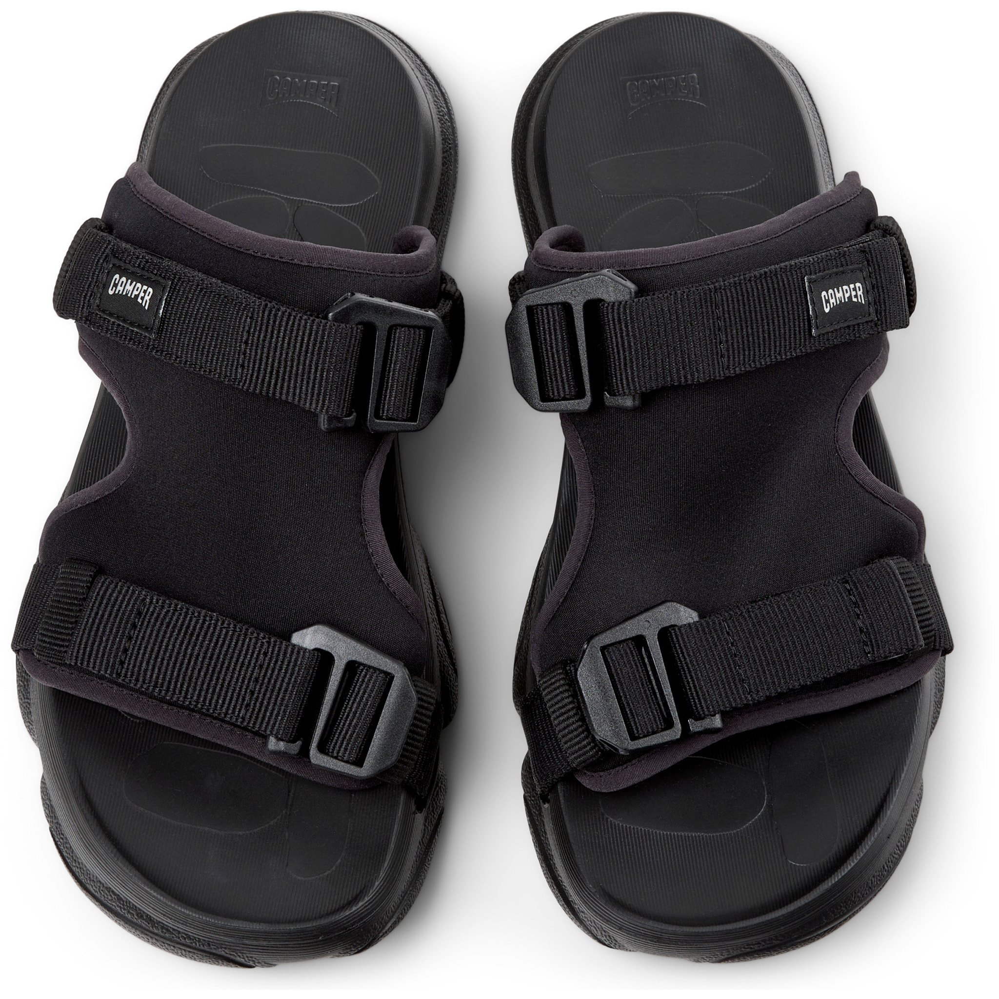 Sandalias - CAMPER Karst Sandal - Negro - Textil técnico
