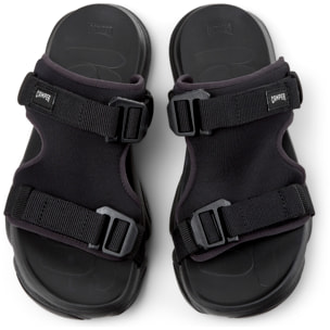 Sandalias - CAMPER Karst Sandal - Negro - Textil técnico