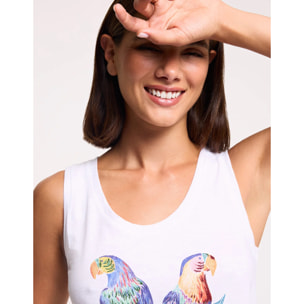 Camiseta Tirantes Blanco - Lofan