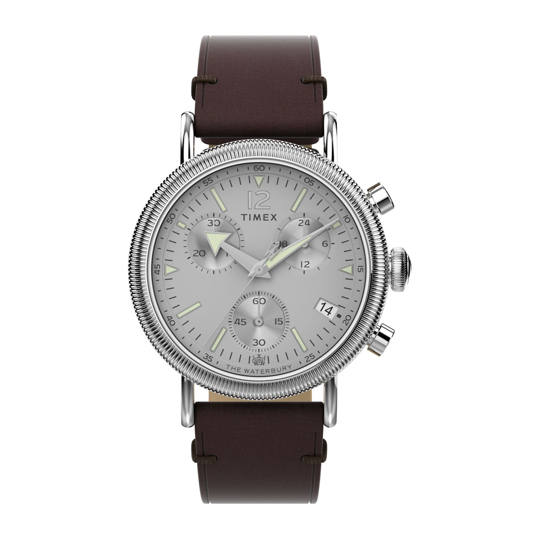 Timex Reloj Cronógrafo De Cuarzo Waterbury Coin Edge