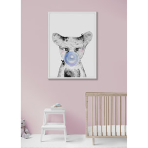 Affiche Bulle d'Ours Bleue