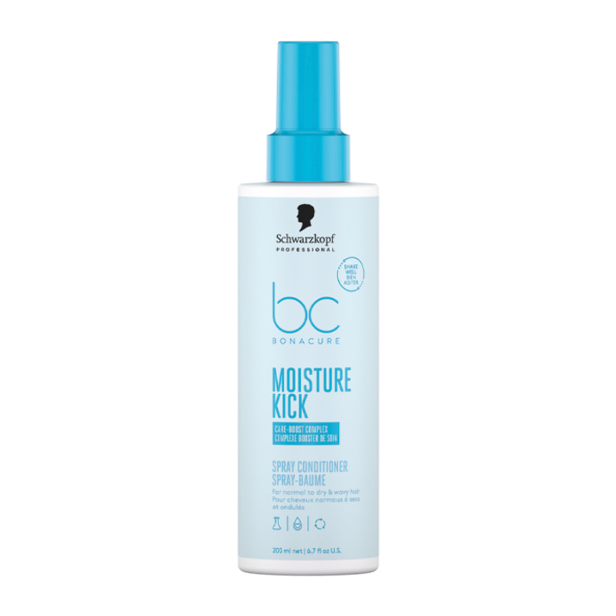 SCHWARZKOPF BC Bonacure Moisture Kick Care-Boost Complex Spray Conditioner 200ml