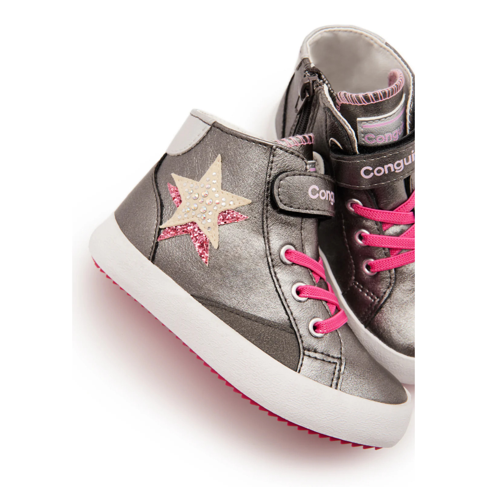 Conguitos - Sneakers Alte Casual per bambini comode