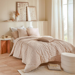 Parure de lit Irhia 240x220cm beige