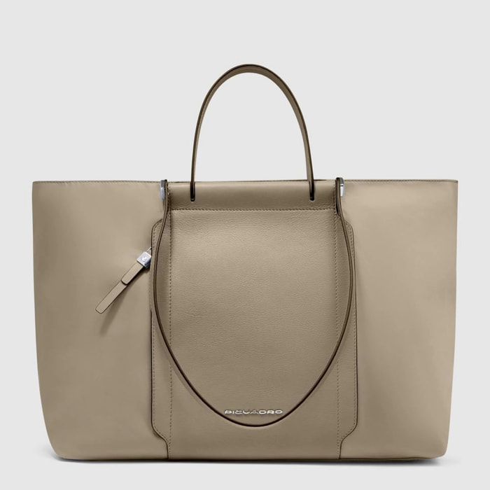 Piquadro Shopping bag porta pc 15,6 pieghevole