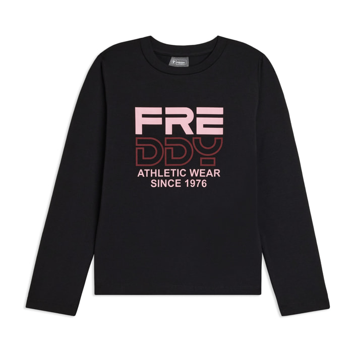 T-shirt Junior manica lunga con logo Athletic Wear