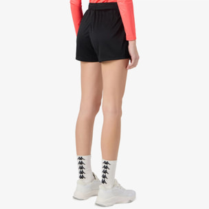 Kappa - Pantaloni Corti Donna Nero - Kappa4Handball Borda