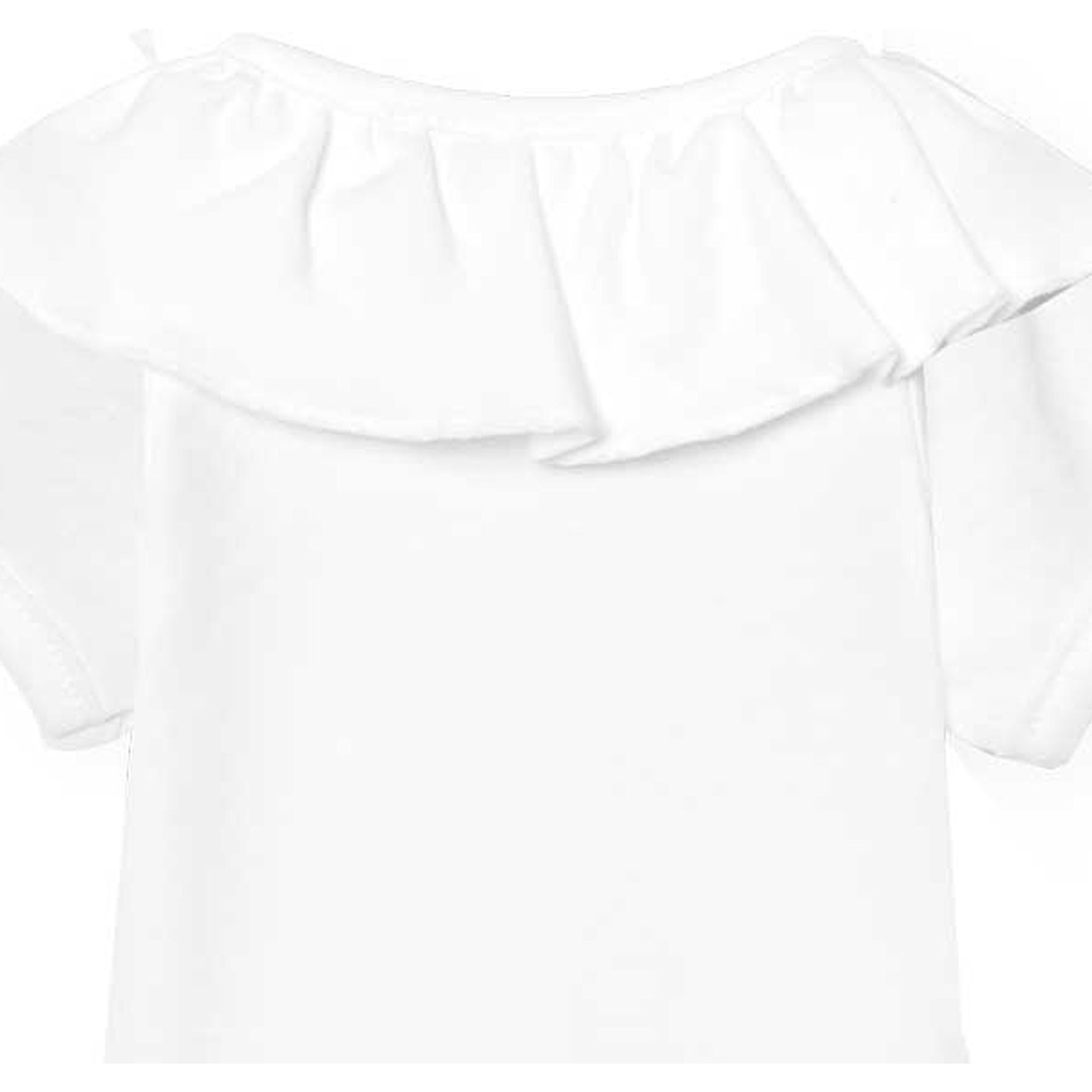 Body bebé manga corta cuello volante