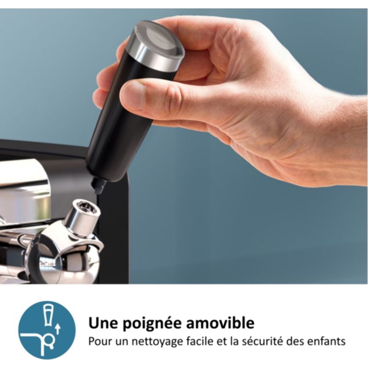 Tireuse à bière PHILIPS HD3770/90 Perfect Draft Série 7000 affichage LED, Inox, 6L