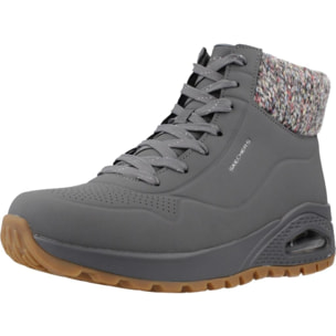 Botines Mujer Uno Rugged Gris