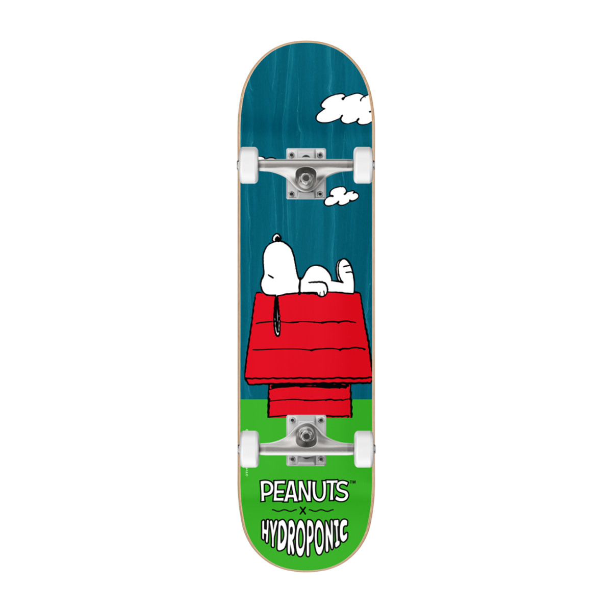 Skate completo Hydroponic PEANUTS HOUSE GREEN
