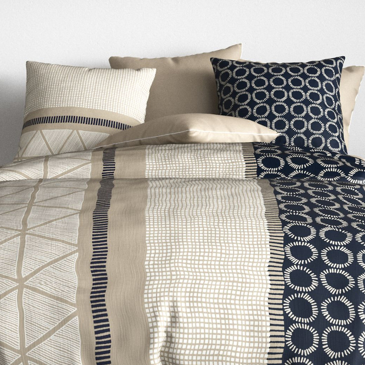 Parure Housse De Couette 3pcs 100% coton 57fils Nairobi