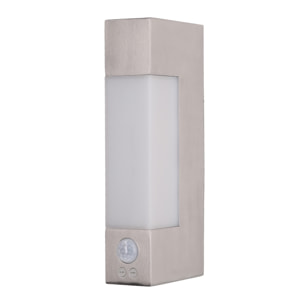 Forlight Aplique Ip44 Litus With Sensor Led 5,3W 4000K Acero Inoxidable 420Lm