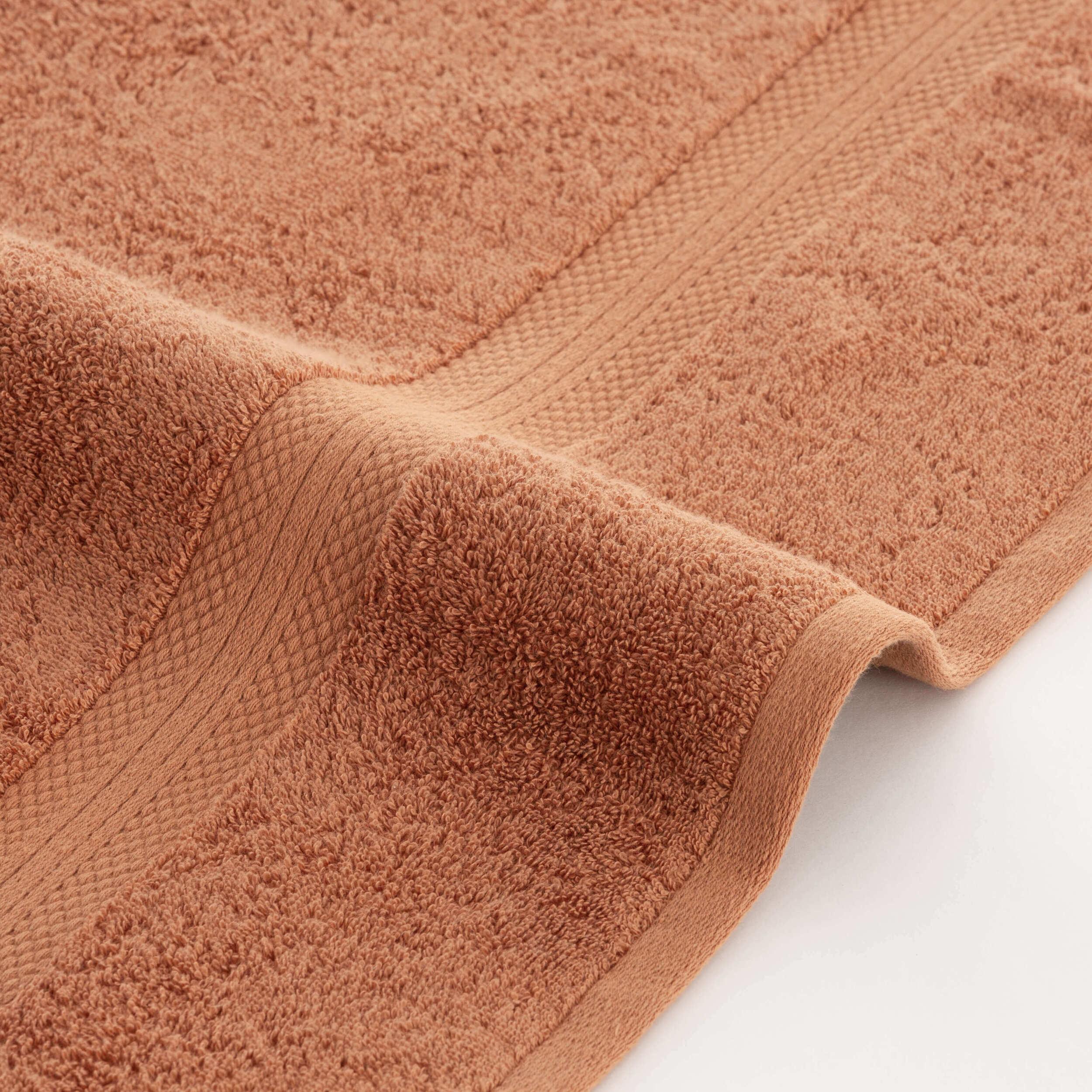 Serviette de bain 100% coton peigné 650 gr Burnt Orange