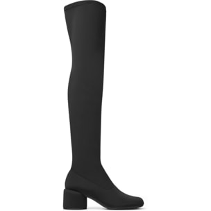 CAMPER Niki - Stivalett al Ginocchio Nero Donna