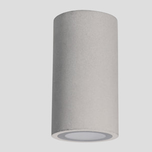 Forlight Aplique de pared exteropr Rem acabado cemento IP44 8W 11 x 20 x 13cm