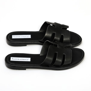 Ciabattine in simil pelle