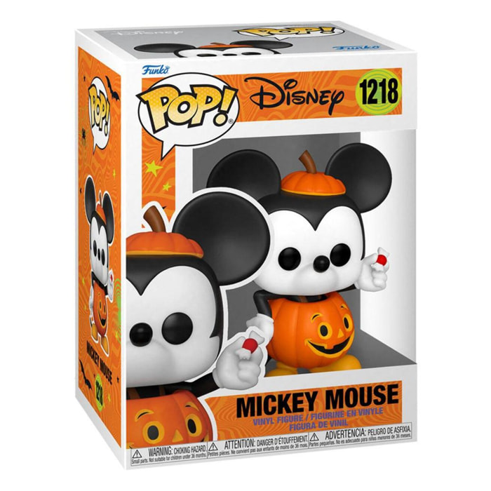 Disney Halloween Pop! Vinile Figura Mickey Trick Or Treat 9 Cm Funko