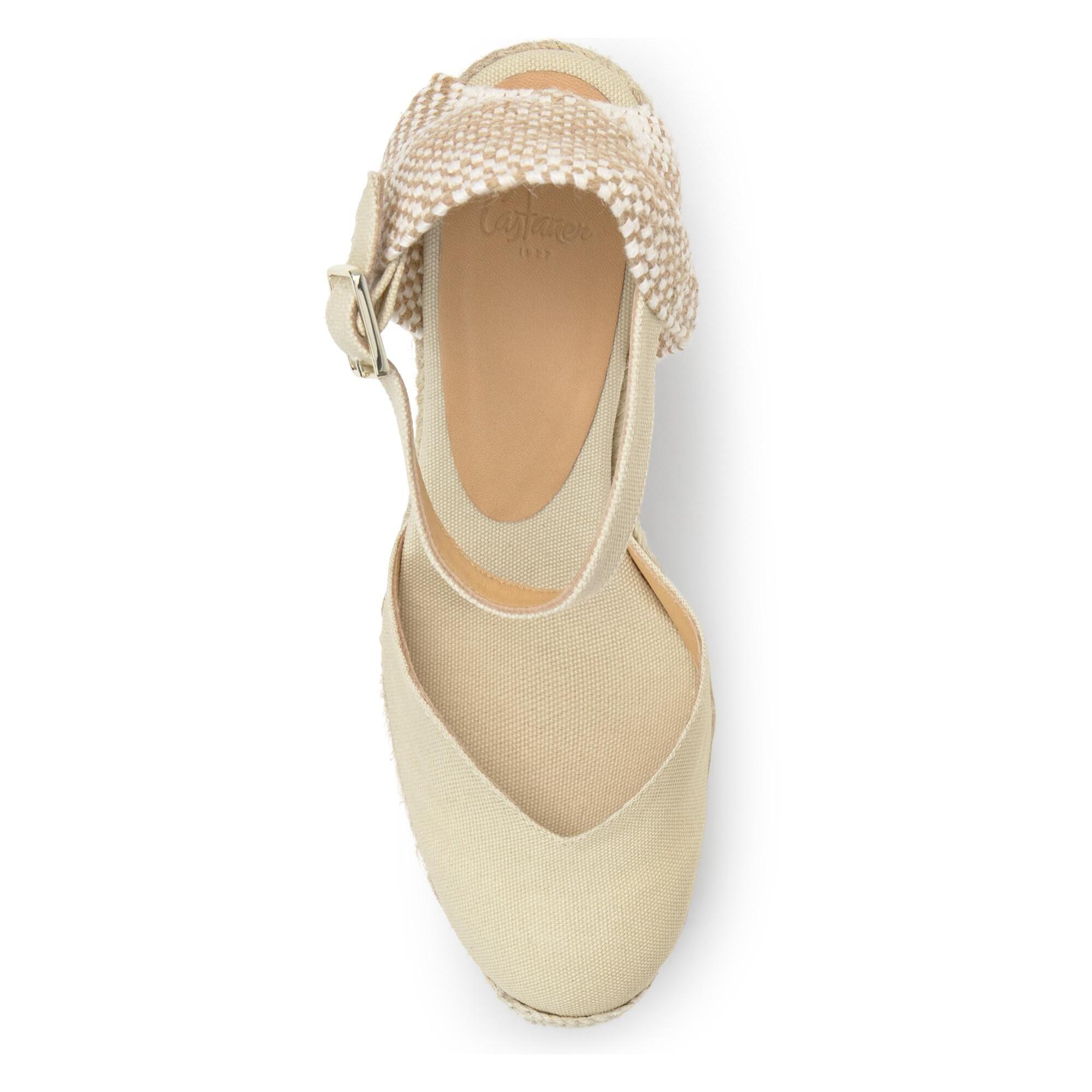 Alpargata Chiarita cuña de yute 11cm doble plataforma