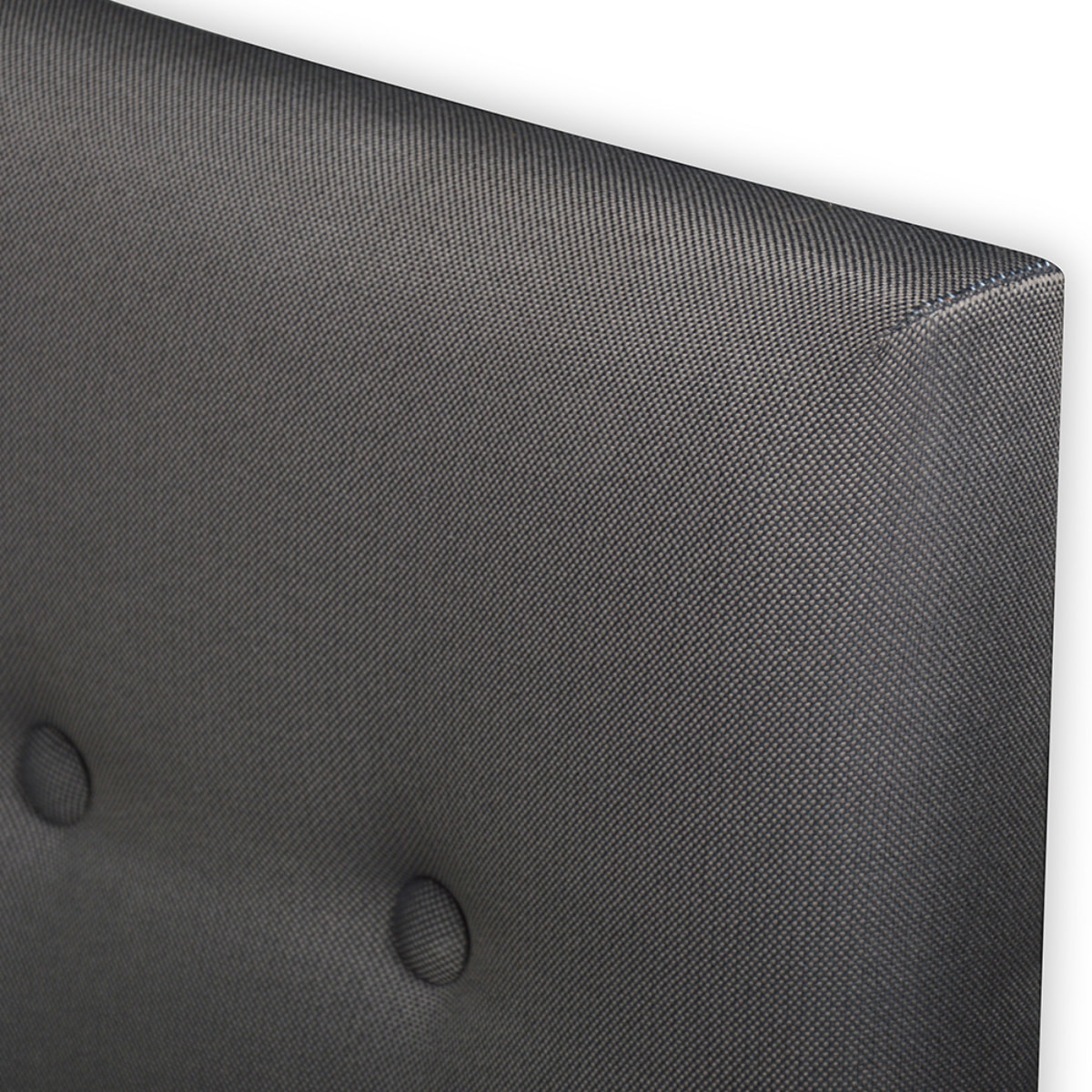 Tete de lit Capitonnee | Gris anthracite