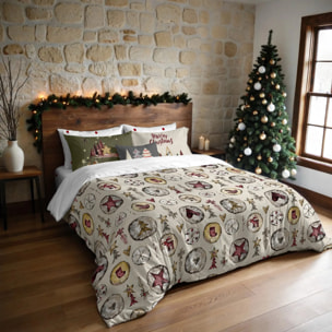 Housse de couette avec clics 100% coton Laponia 61