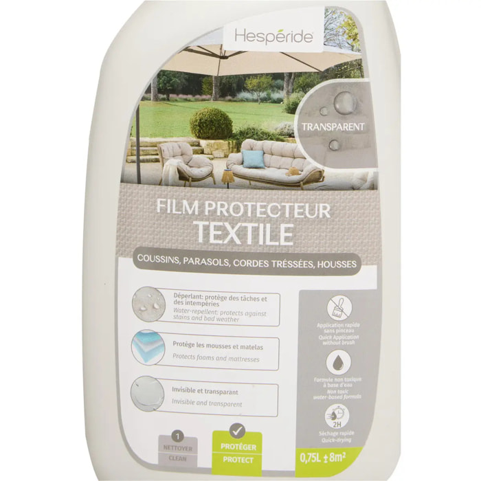 Spray imperméabilisant pour textile extérieur 75cl