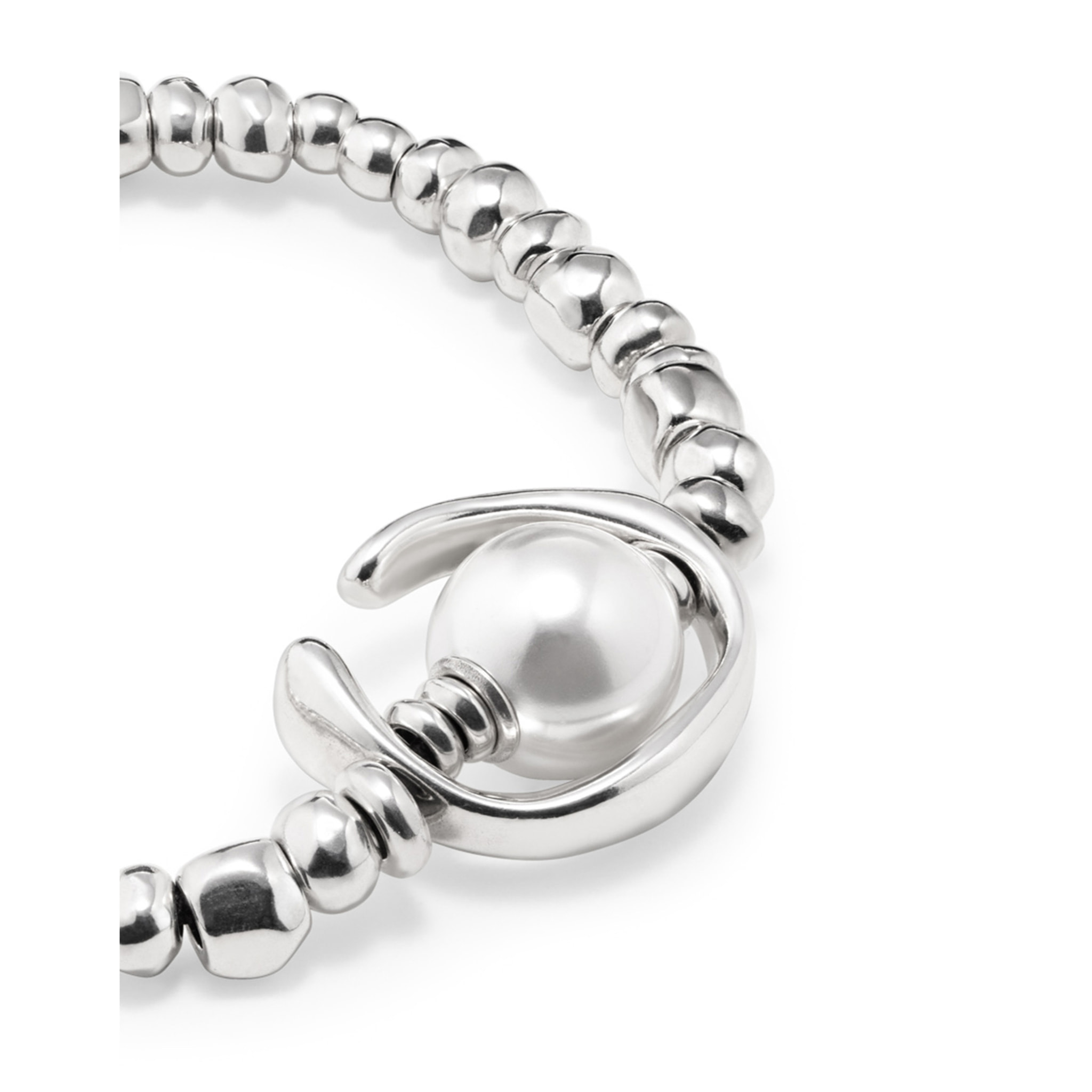 Pulsera ¡Una vuelta mas, oh oh oh! BLANCO L