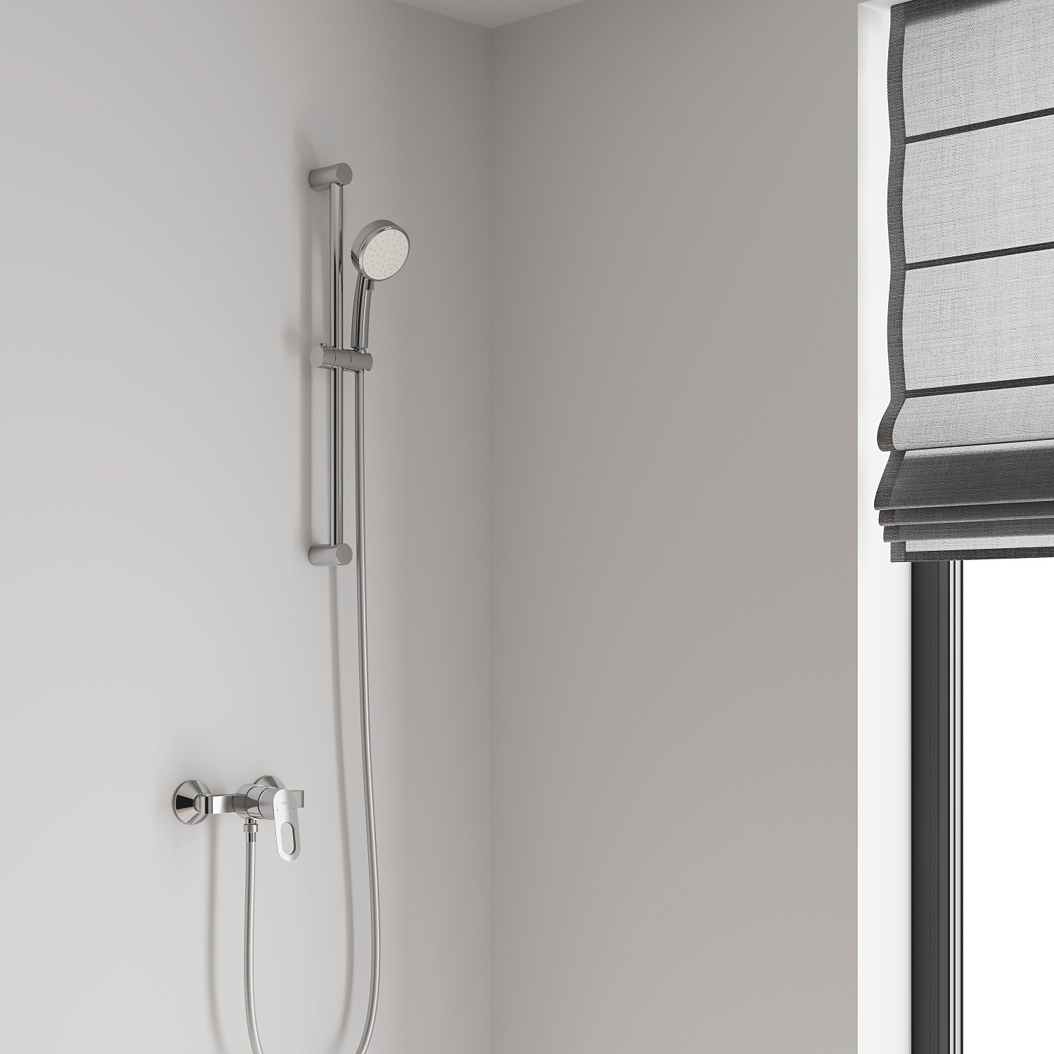 GROHE BauLoop mitigeur douche mural