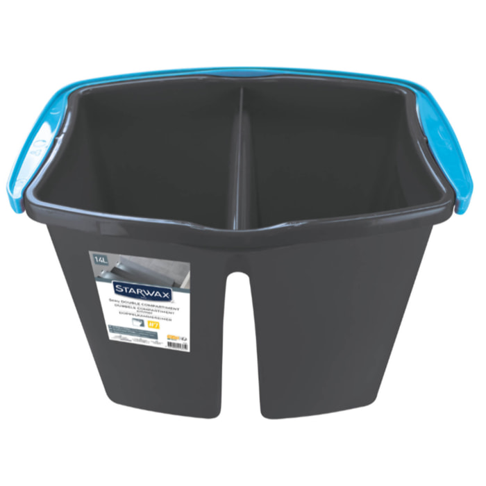 Seau double bac STARWAX 14L - 1645