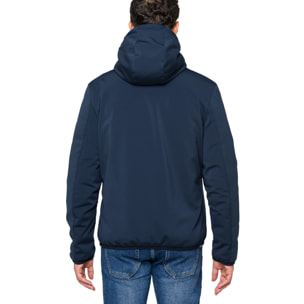 Chaqueta ANDAZ acolchada impermeable azul