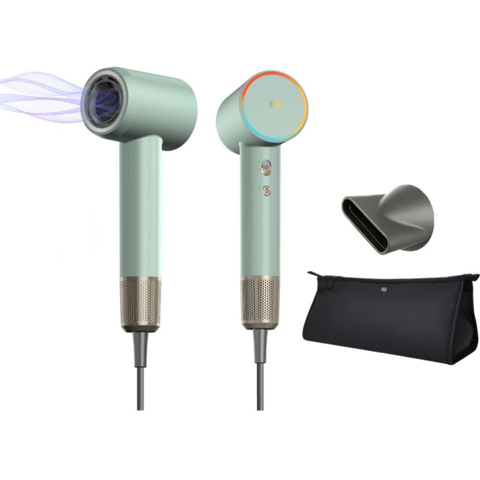 Sèche cheveux ESSENTIELB EHD Innodry Jade