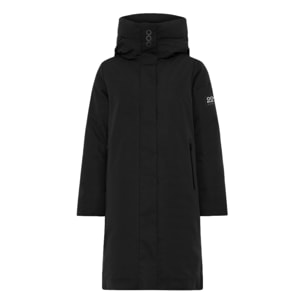 Abrigo para mujer ECOON Bayona Long jacket - Negro