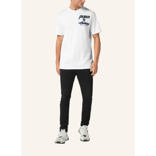 PHILIPP PLEIN T-Shirt Round Neck RACING