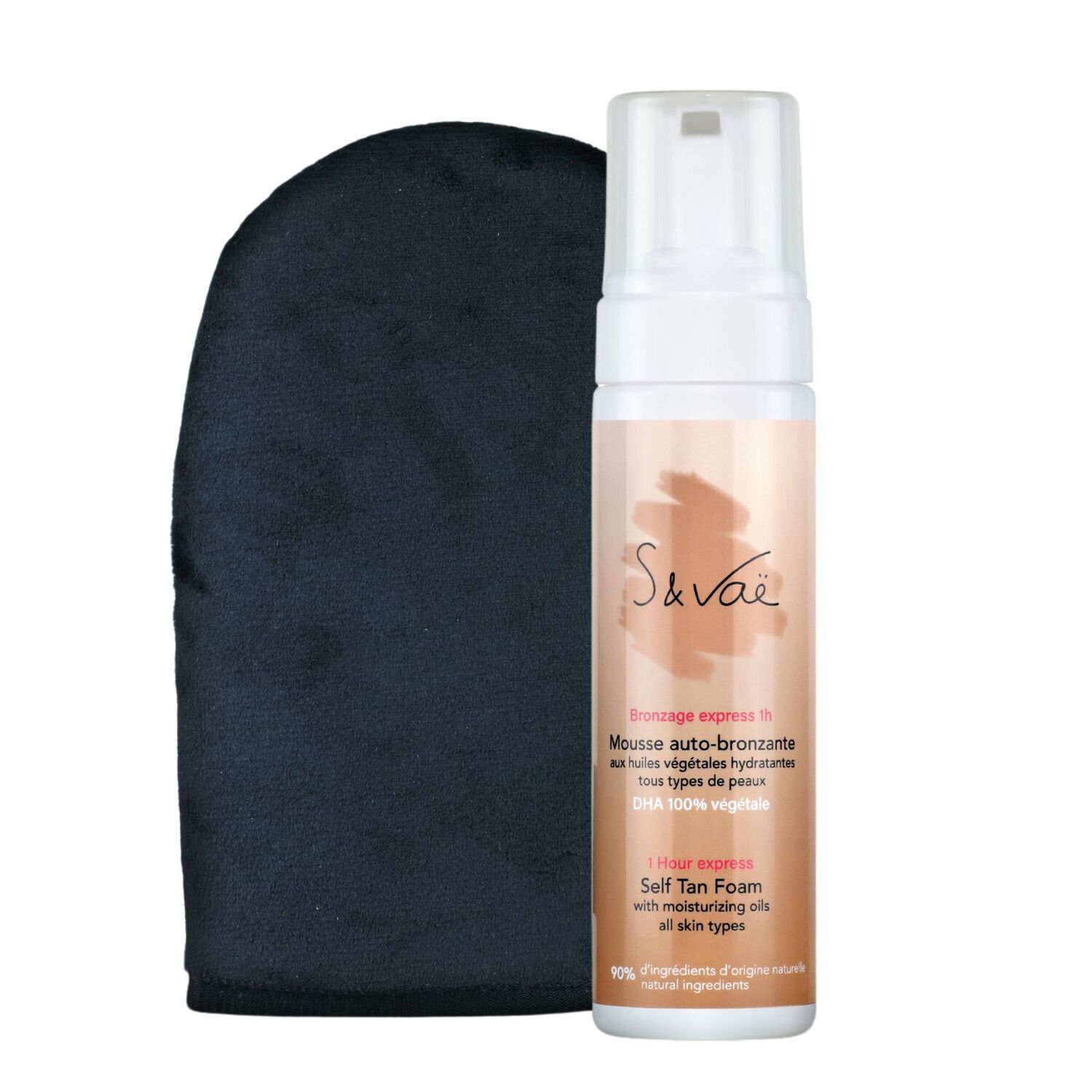 Bronzage Visage & Corps - Kit Autobronzant 150 ml + Gant