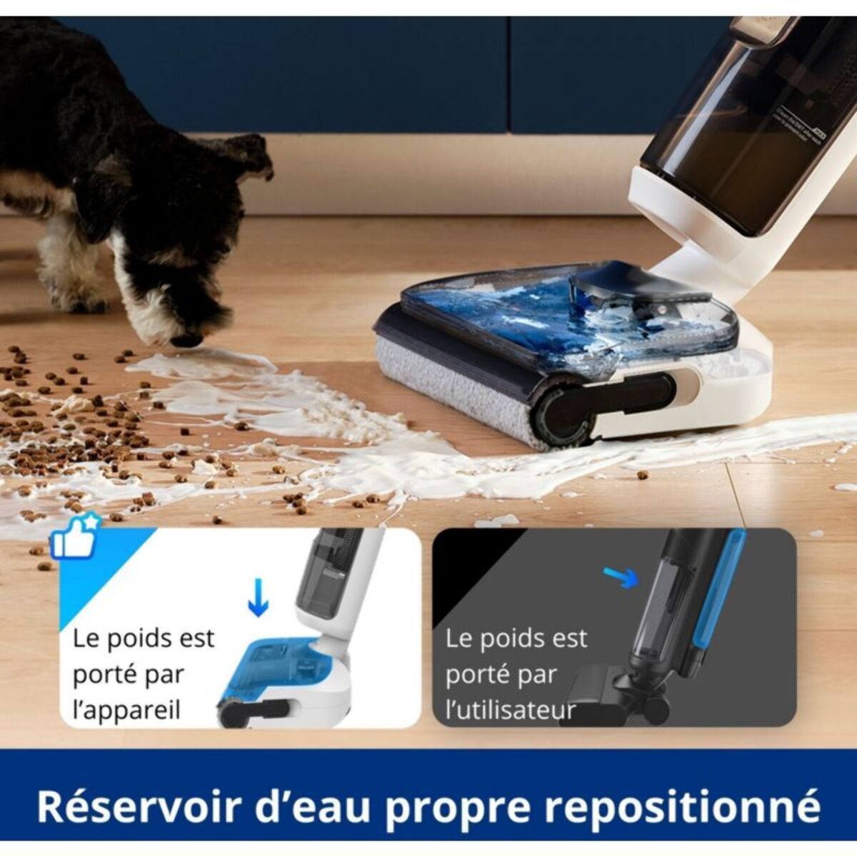 Aspirateur laveur TINECO Floor One S5 Stretch Extreme