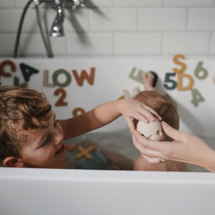 Mushie Pack 4 Pzas. Dino Baño Solid