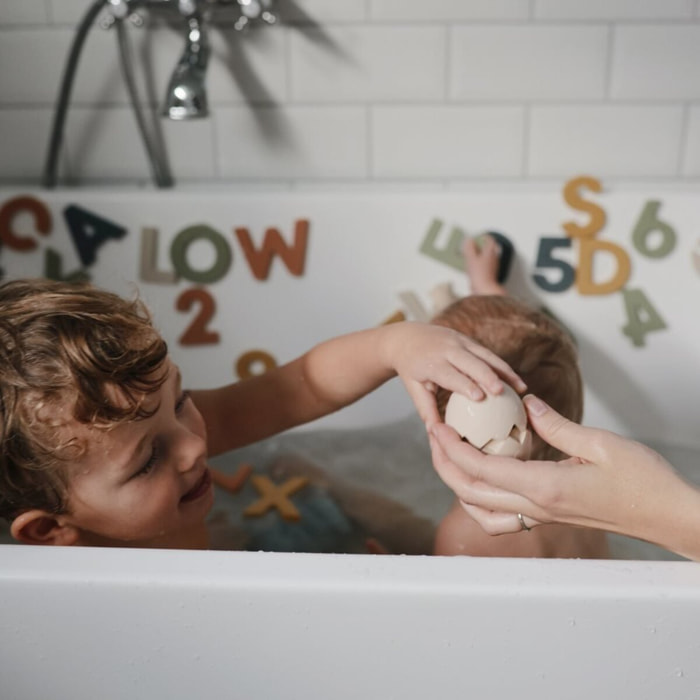 Mushie Pack 4 Pzas. Dino Baño Solid