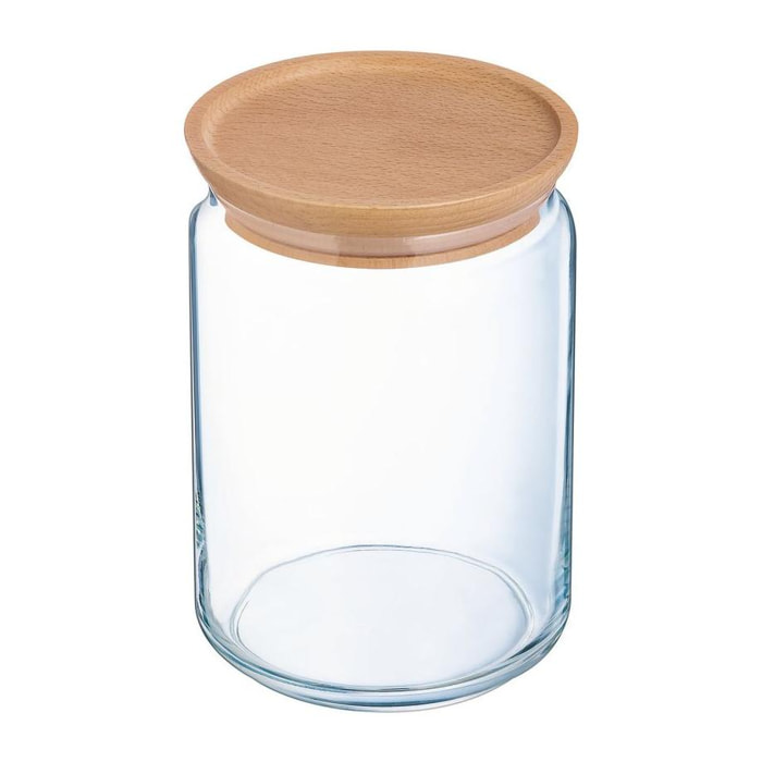 Pot de conservation en verre Pure Jar Wood - Luminarc